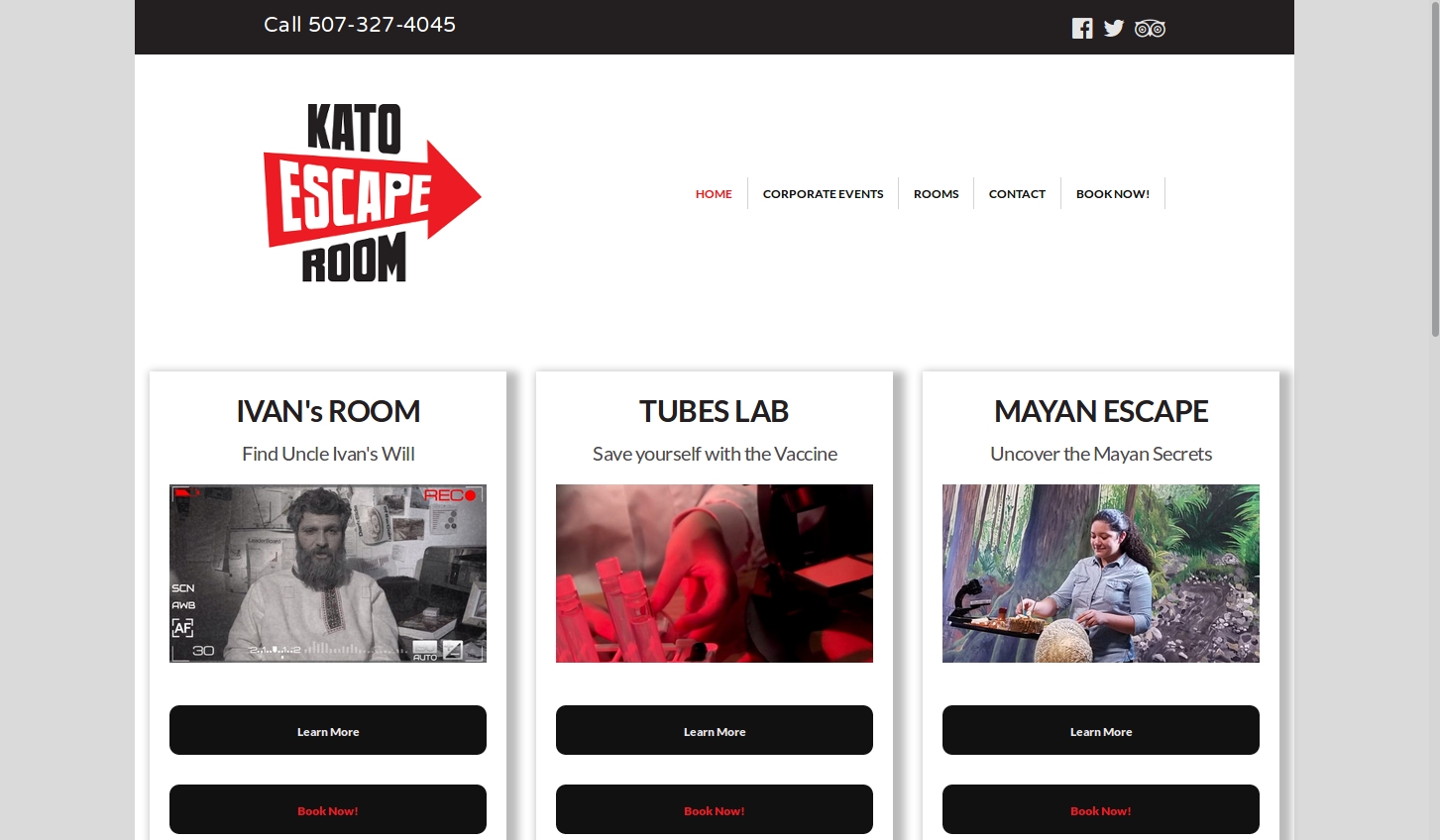 Kato Escape Room Mankato Mn Website Design Development Opie S Computers Llc