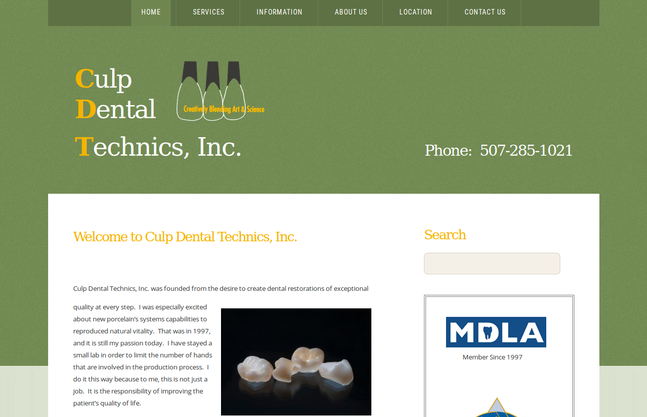 Culp Dental Technics, Inc.
