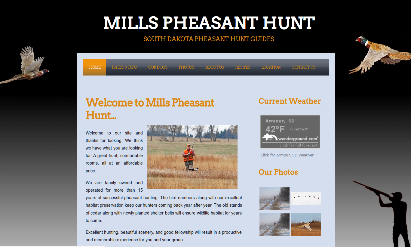 Mills Pheasant Hunt